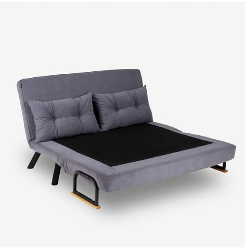 ספה זוגית נפתחת Sando 2-Seater צבע אפור HOMAX