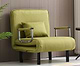 כורסא נפתחת למיטת יחיד דגם MSH-7-6 צבע ירוק ROSSO ITALY 