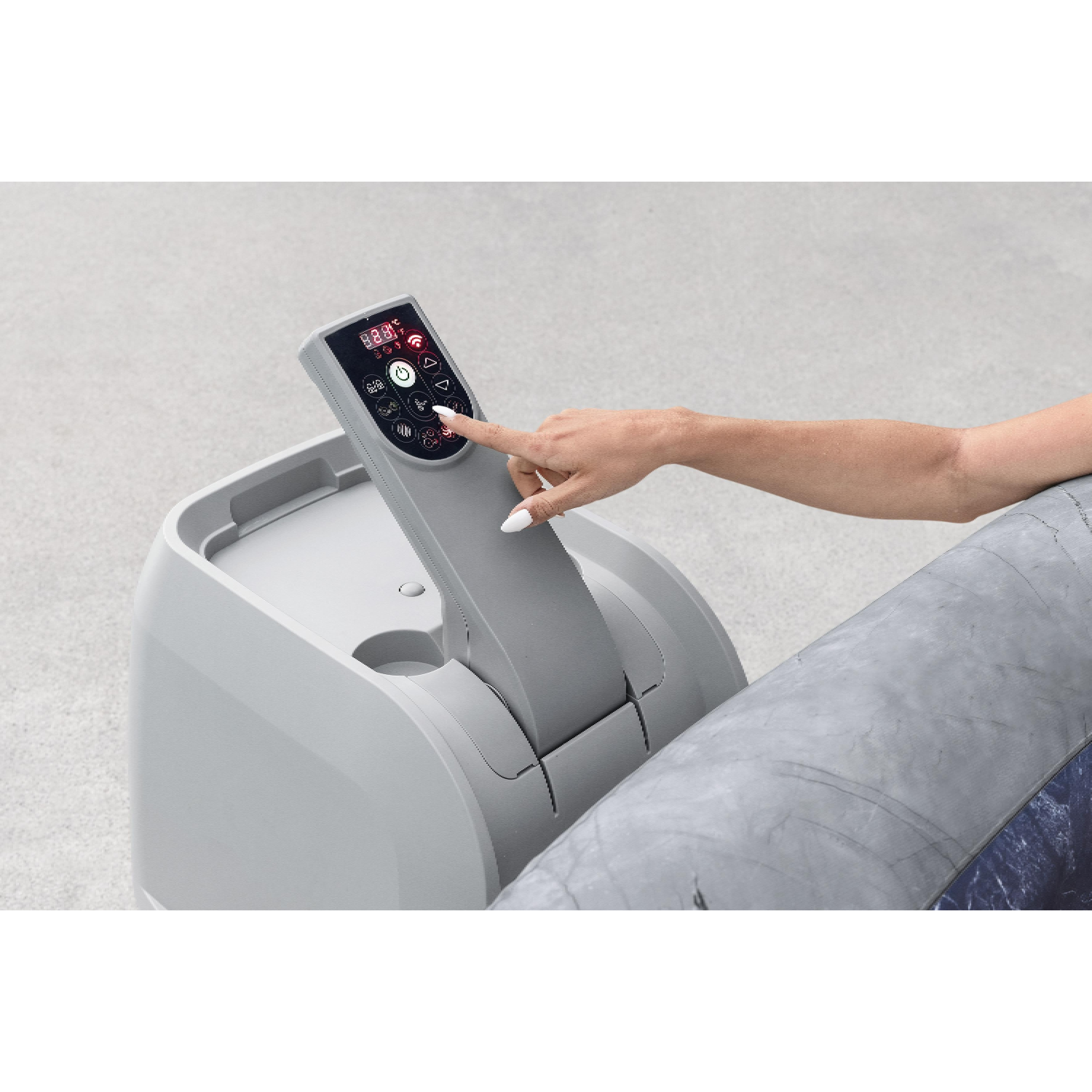 ג'קוזי מתנפח 8 משתמשים ותאורת LED דגם Bestway San Francisco