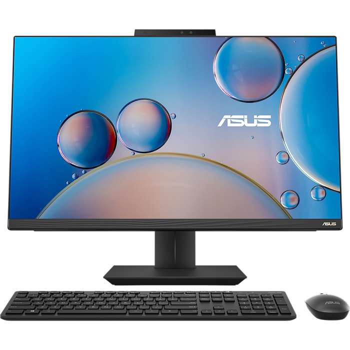 מחשב AIO עם מקלדת ועכבר אלחוטיים Asus A5702WVAK-BA067W Core i5-1340P 512GB SSD 16GB RAM Windows 11 - צבע שחור שנה אחריות עי היבואן הרשמי