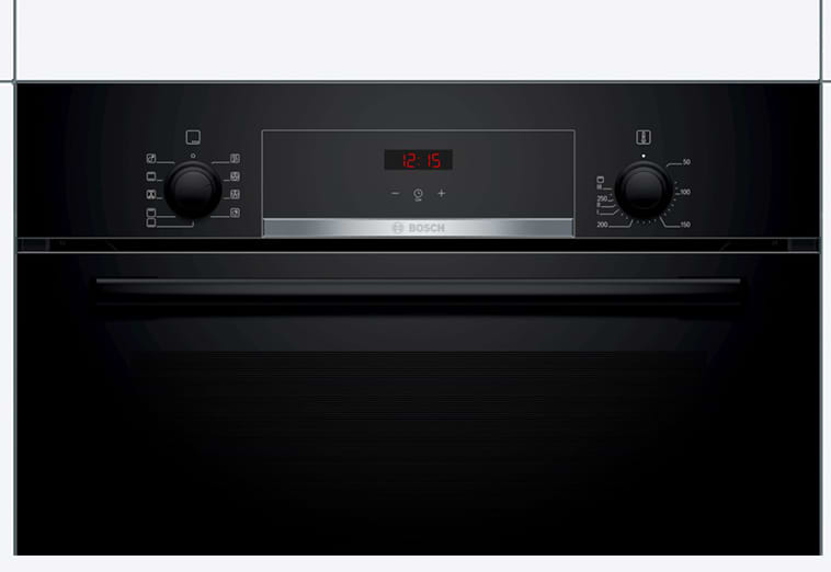 תנור אפייה בנוי 66 ליטר שחור דגם  BOSCH HBF534EB0Q