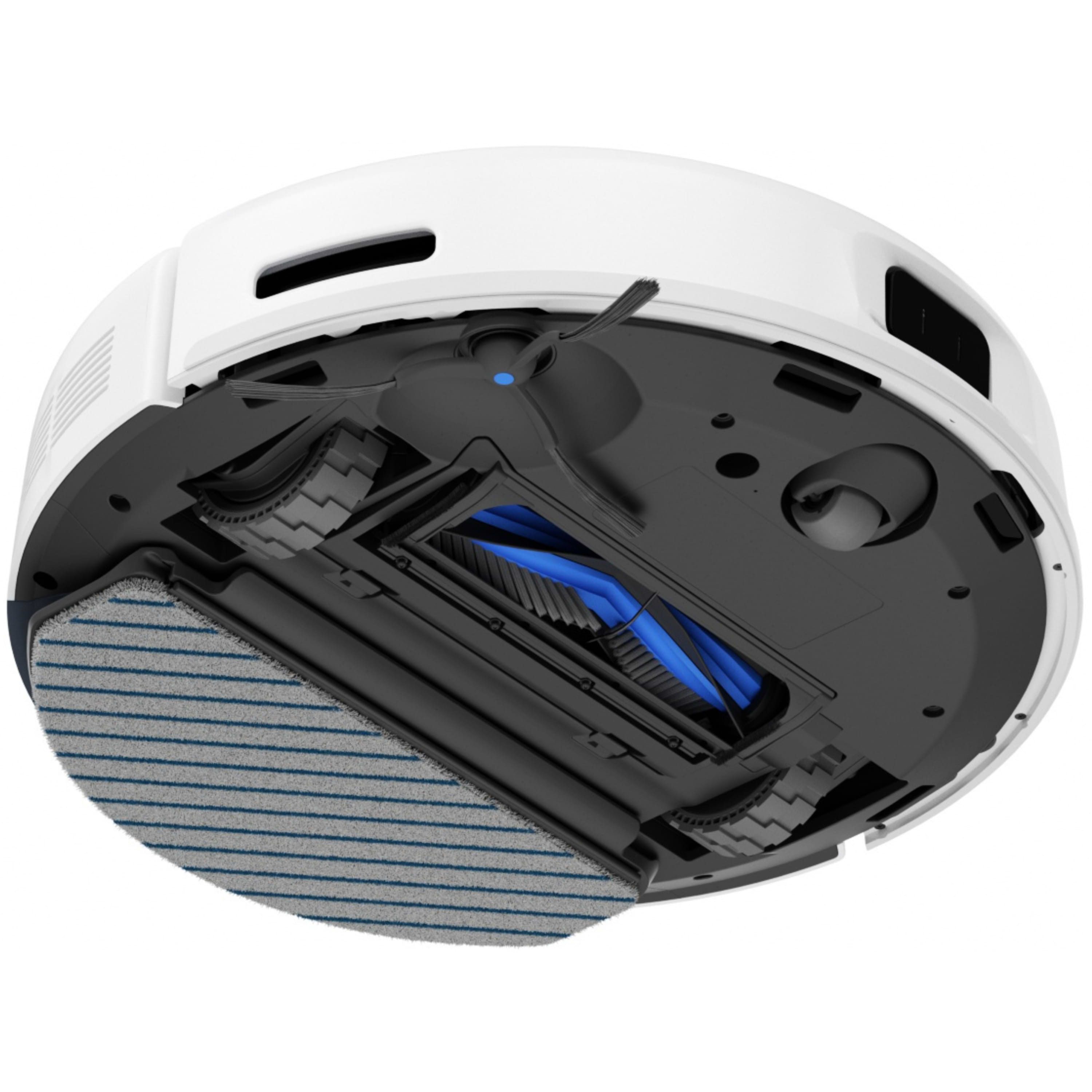 שואב אבק רובוטי עם תחנת ריקון אבק Ecovacs Deebot N20e Plus - צבע לבן שנתיים אחריות ע
