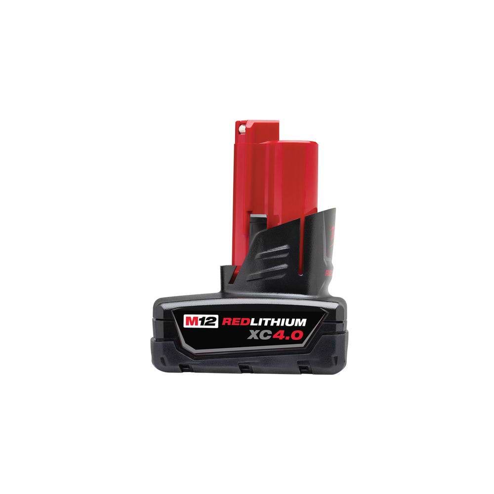 אקדח גריז מגרזת 12V עם 2 סוללות 4AH ומטען 2446-22-4AH / M12 GG MILWAUKEE