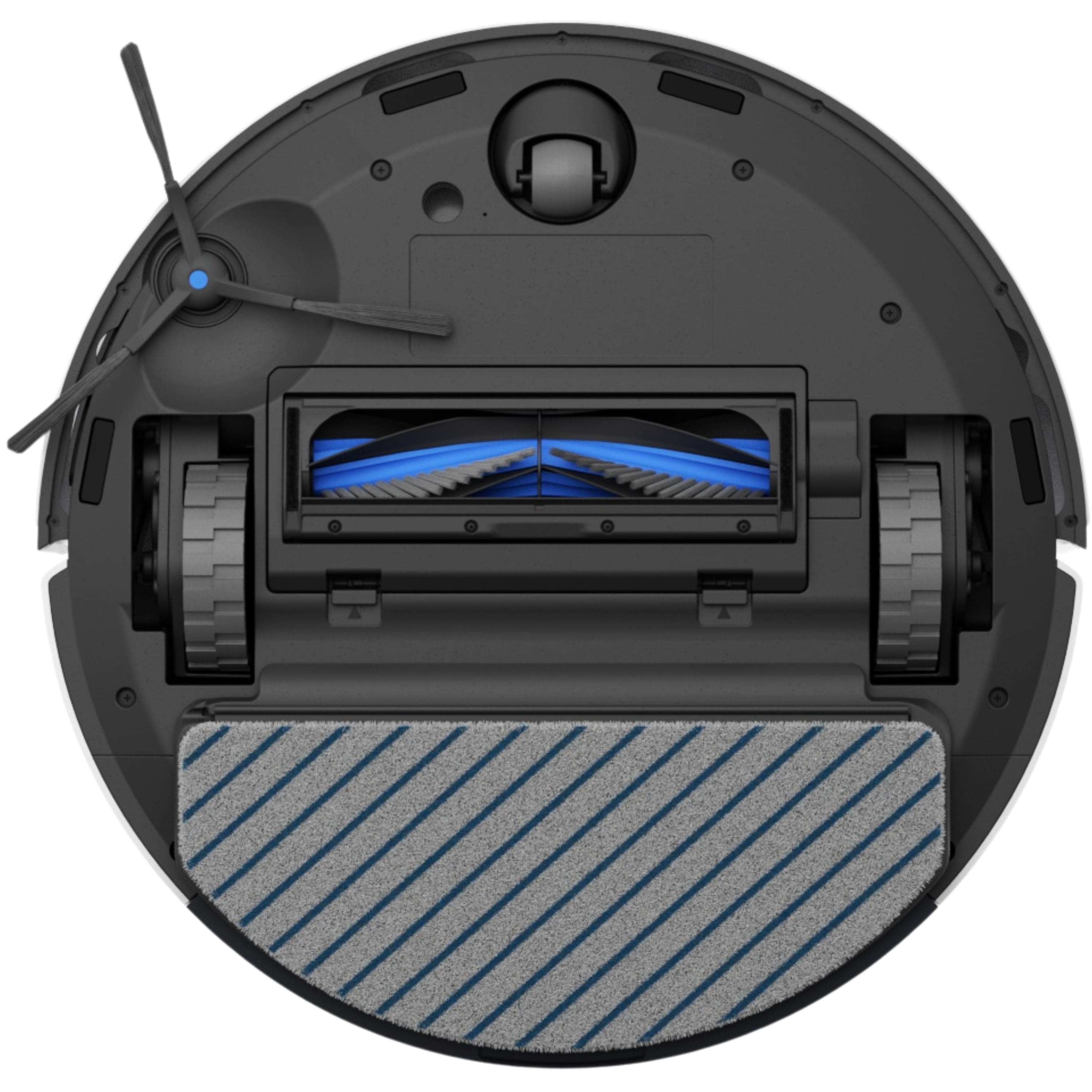 שואב אבק רובוטי עם תחנת ריקון אבק Ecovacs Deebot N20e Plus - צבע לבן שנתיים אחריות ע
