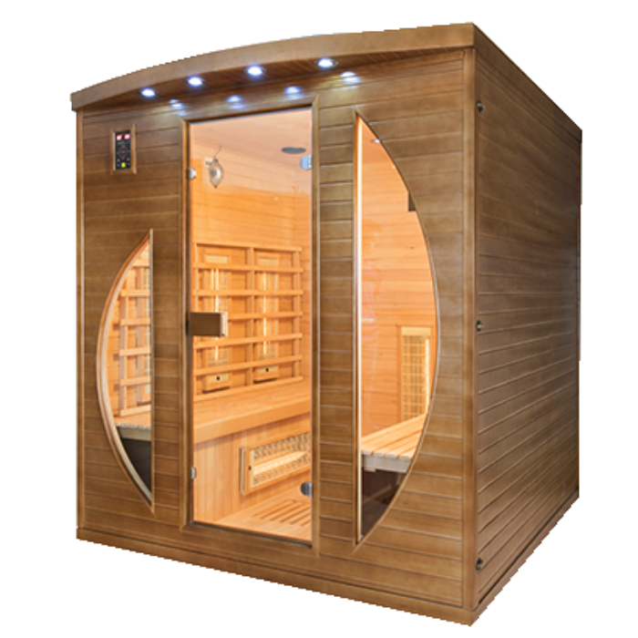 סאונה אינפרא אדום 4 מקומות France Sauna Spectra