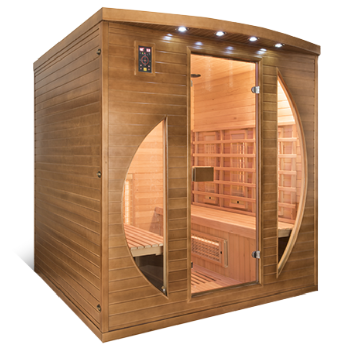 סאונה אינפרא אדום 4 מקומות France Sauna Spectra