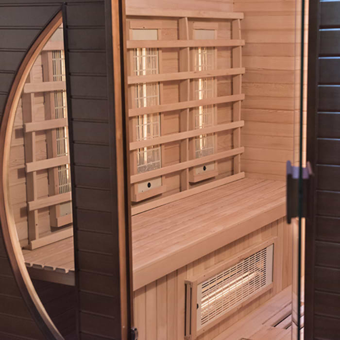 סאונה אינפרא אדום 2 מקומות France Sauna Spectra