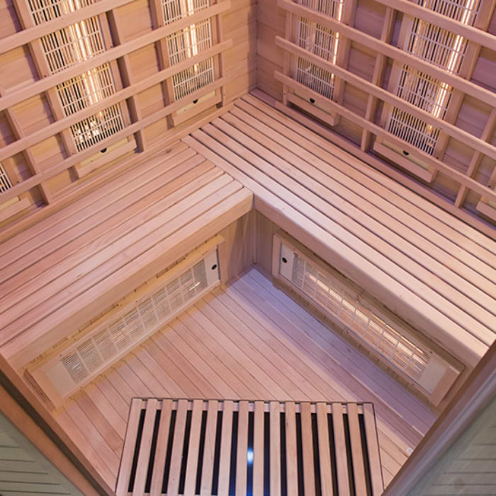 סאונה אינפרא אדום 2 מקומות France Sauna Spectra