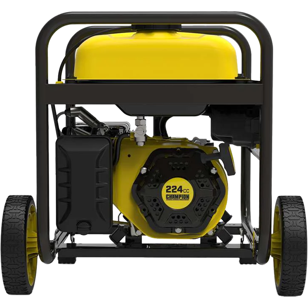 גנרטור בנזין חד פאזי נייד Champion 500559-EU 3200W - צבע צהוב שחור שנה אחריות ע