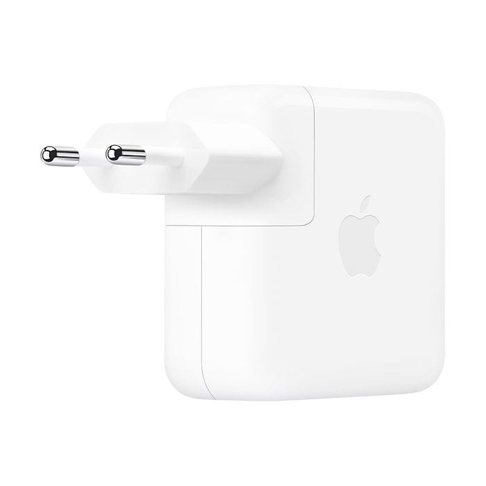 מטען Apple 70W USB-C Power Adapter - צבע לבן שנה אחריות עי היבואן הרשמי