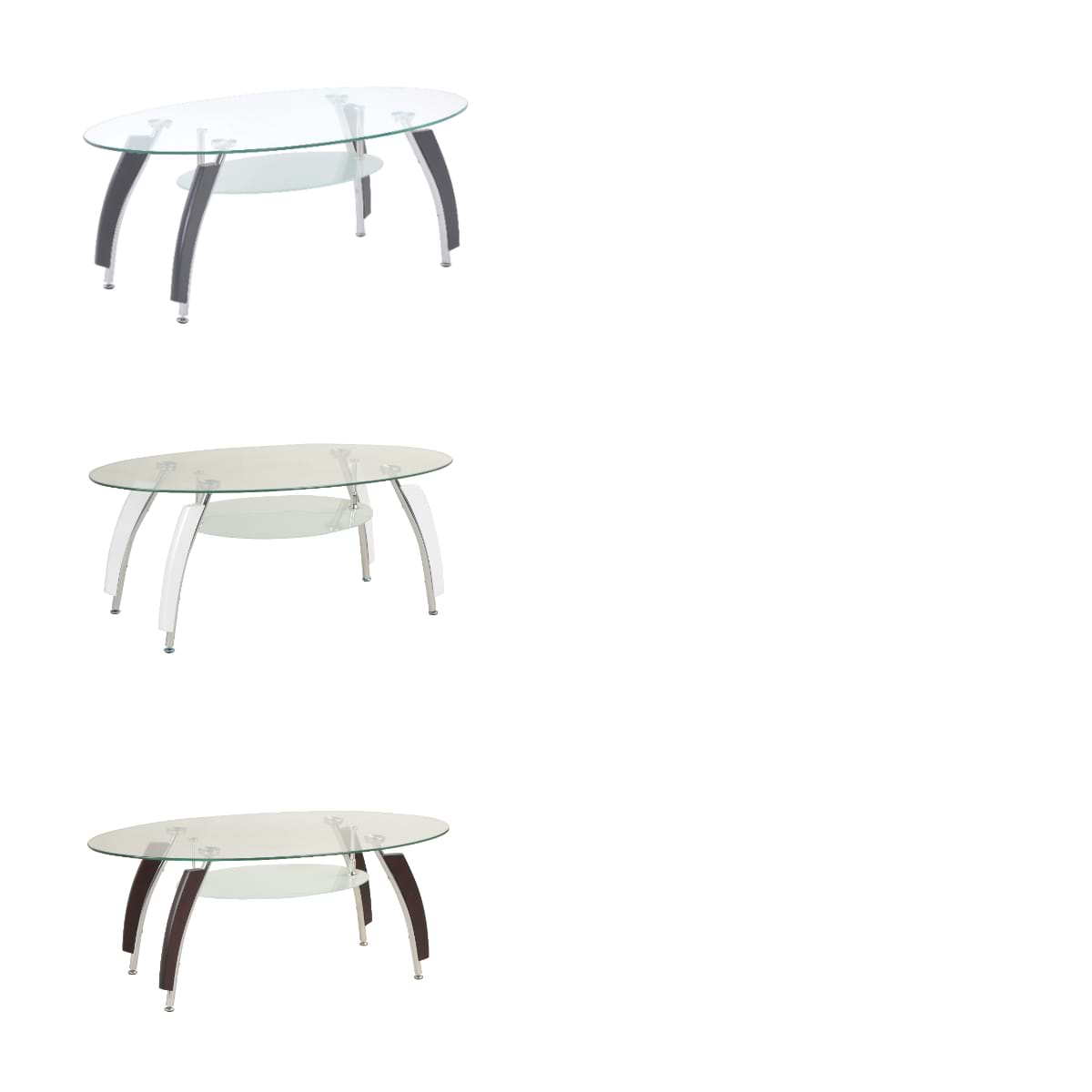 שולחן סלון דגם לאציו צבע רגליים וונגה HOMAX