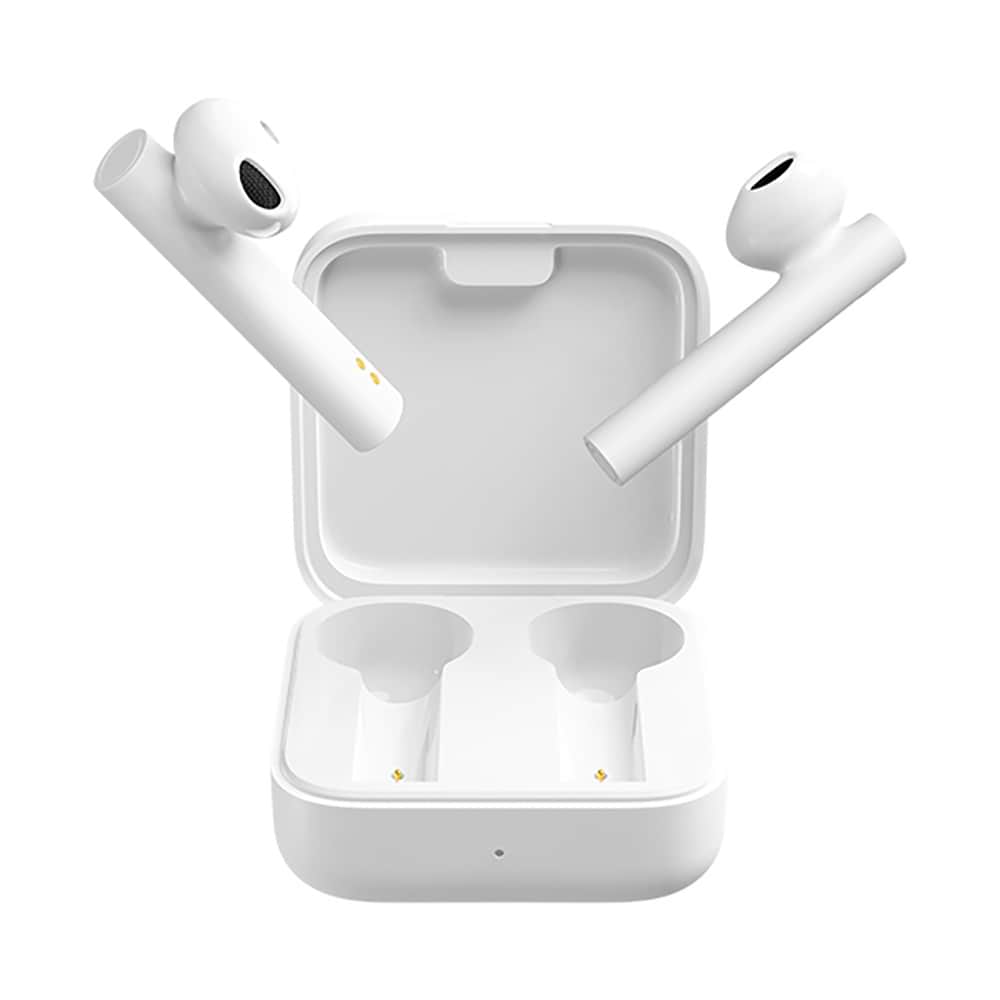 אוזניות אלחוטיות Xiaomi Mi True Wireless Earphones 2 Basic - צבע לבן שנה אחריות ע