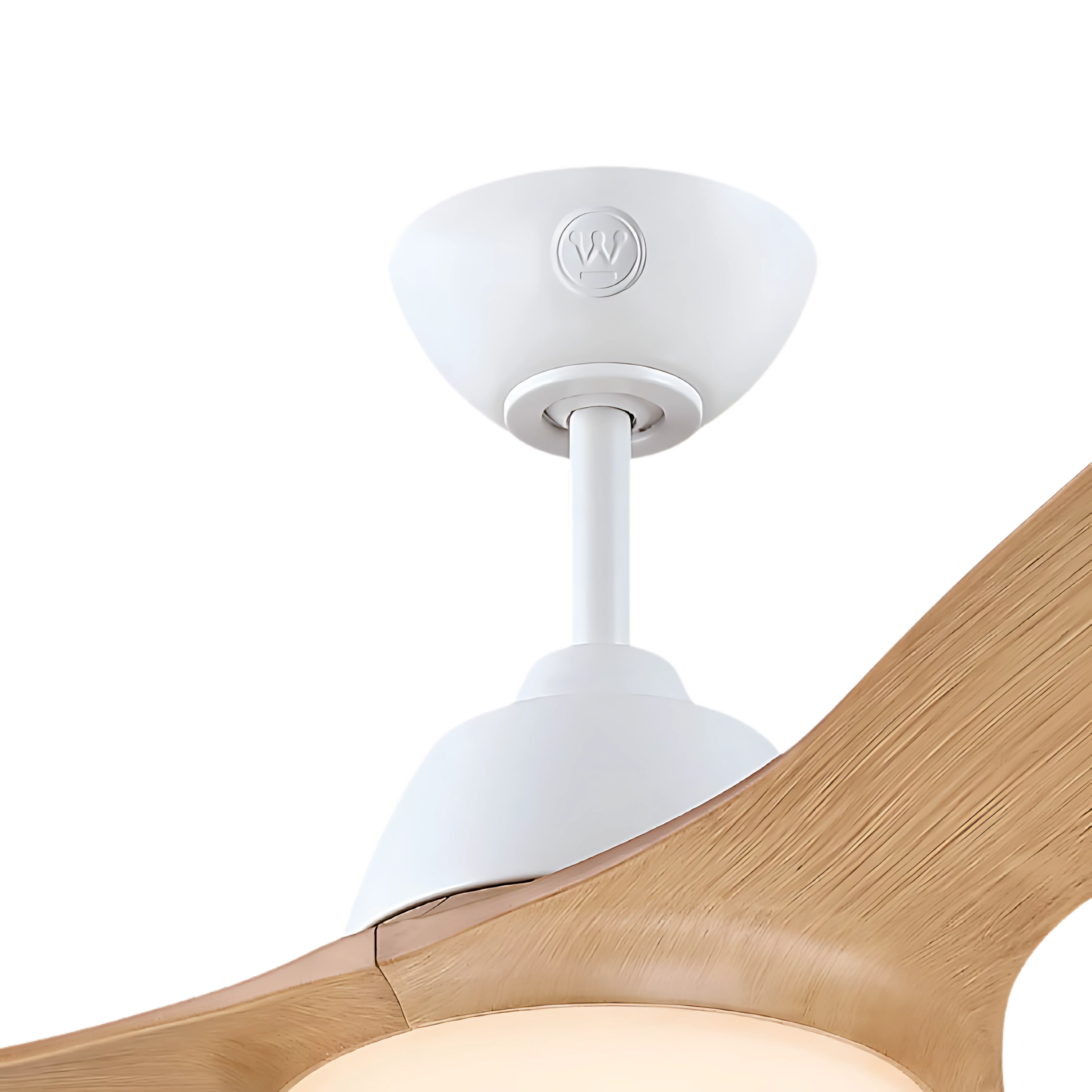 מאוורר תקרה ותאורה פנים/ חוץ עם שלט  Westinghouse jessica 52