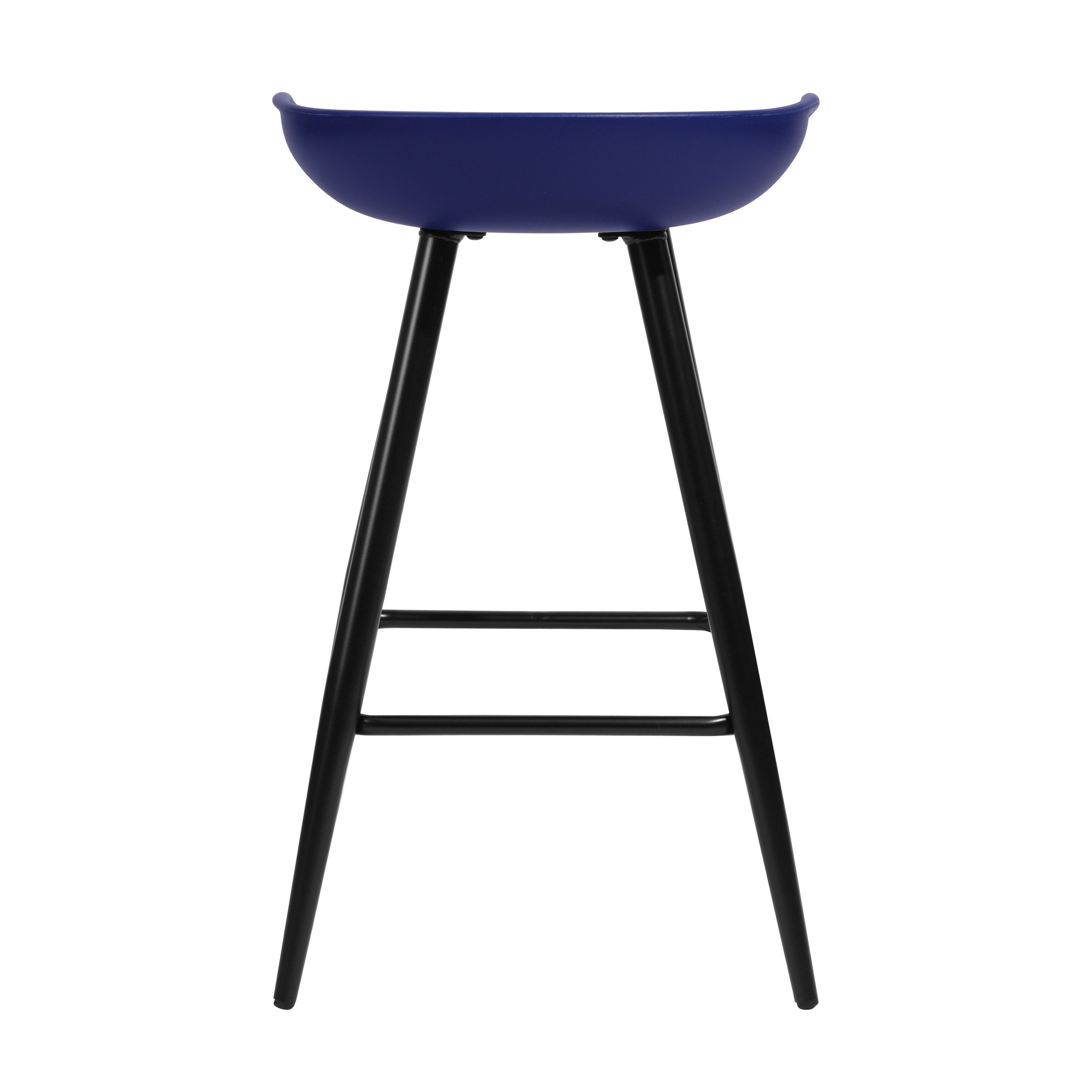 כיסא בר דגם FIYAN צבע כחול HOMAX