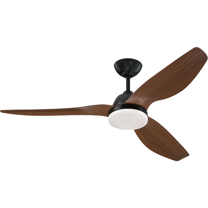 מאוורר תקרה עם שלט Westinghouse Magnolia 52 CCT DC 24W - צבע שחור בשילוב עץ כהה 15 שנות אחריות עי היבואן הרשמי 
