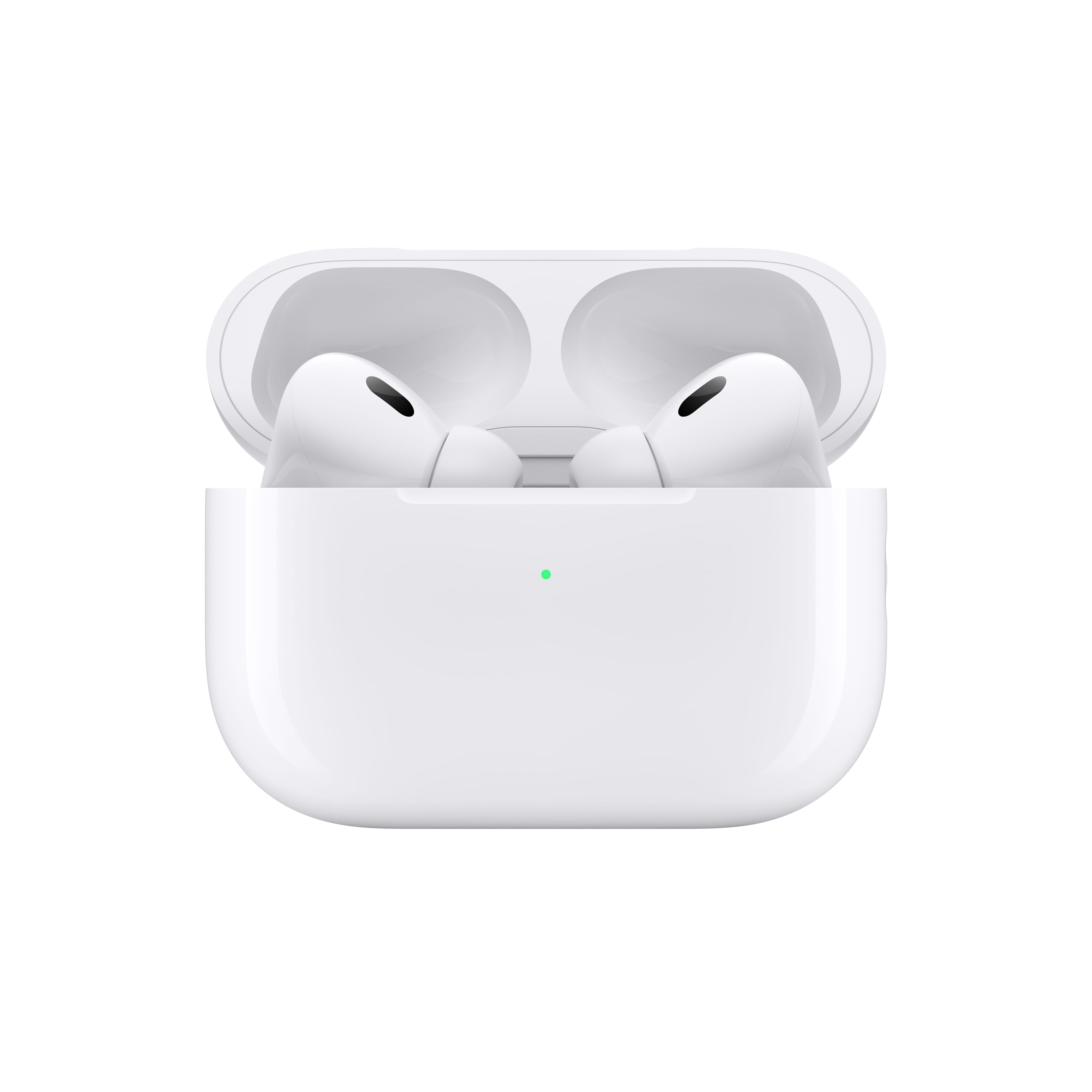 אוזניות אלחוטיות Apple AirPods Pro 2 (2nd Generation) כולל מארז MagSafe וחיבור USB-C - צבע לבן שנה אחריות ע