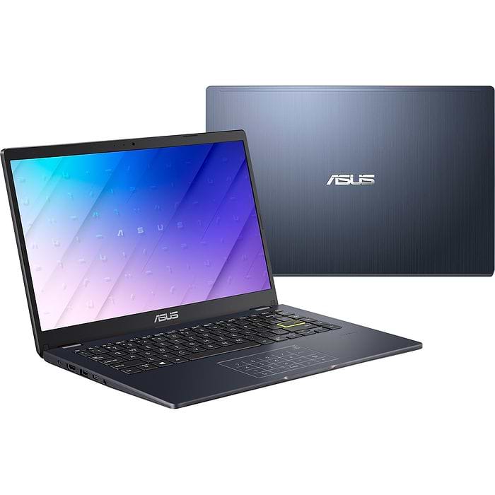מחשב נייד Asus VivoBook GO 14 E410MA-EK1327WS - Celeron N4020 128GB 4GB RAM Windows 11 + Office 365 - צבע שחור שנה אחריות עי היבואן הרשמי