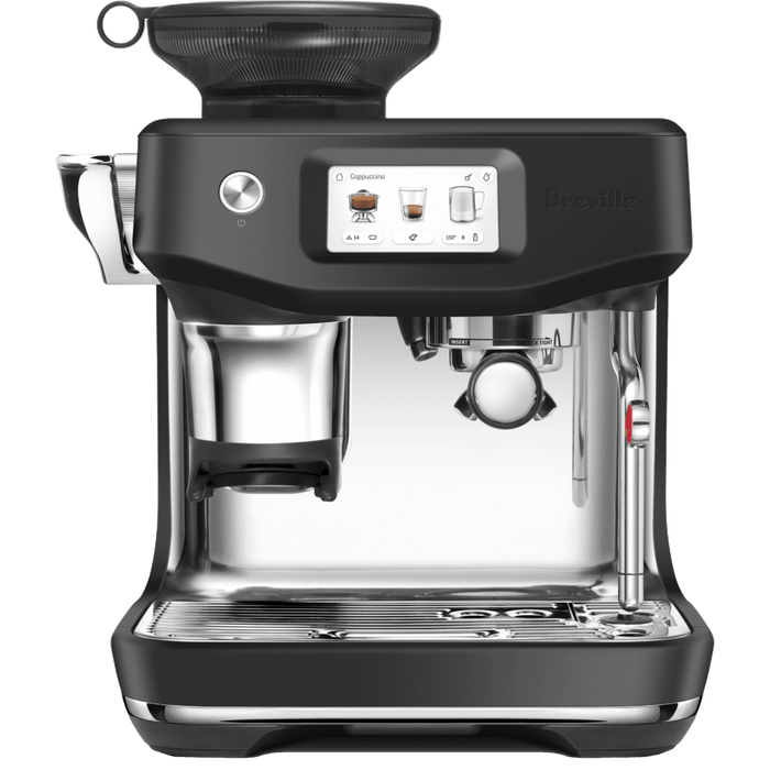 מכונת קפה חכמה Breville Barista Touch Impress BES881BTR - צבע שחור אחריות עי היבואן הרשמי 