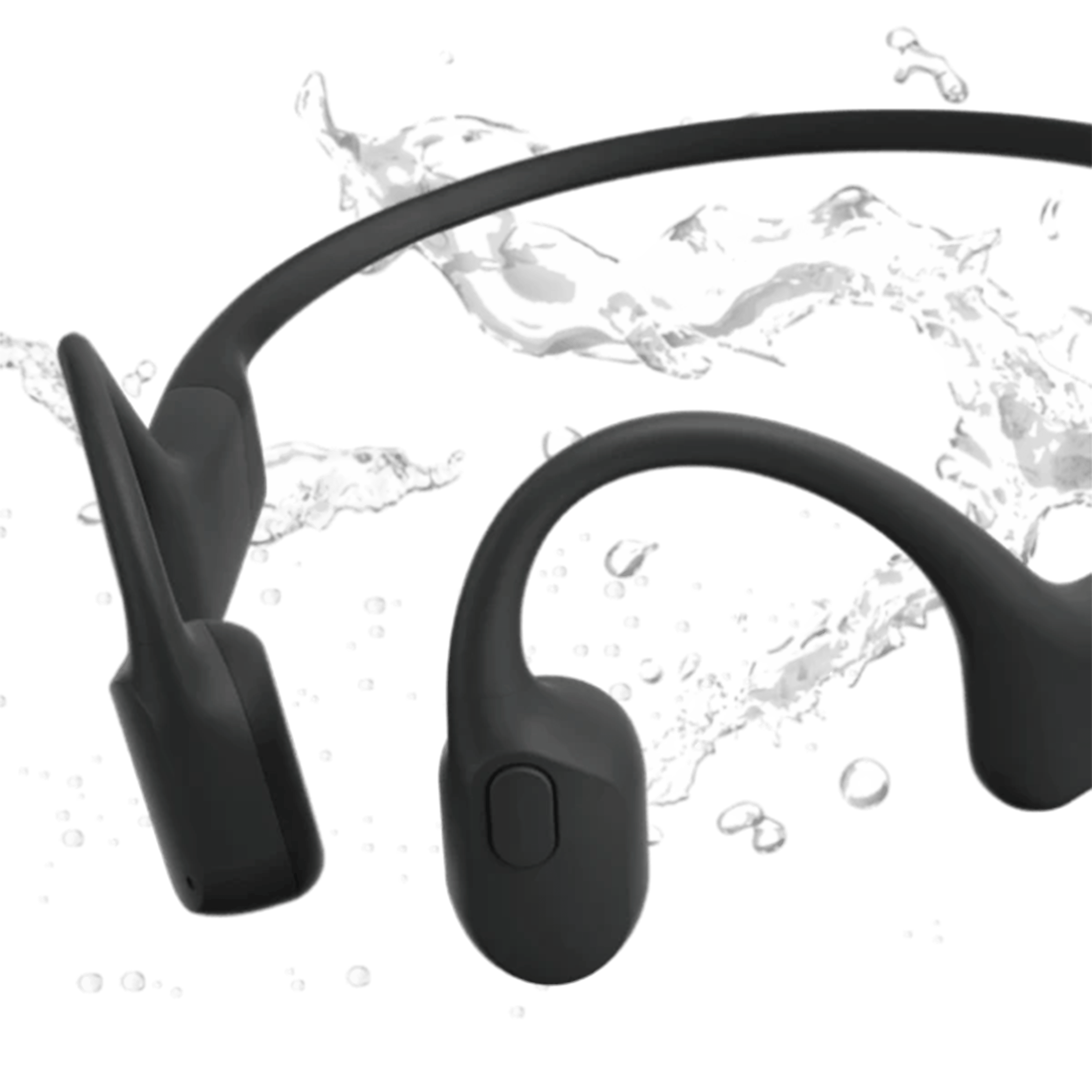 אוזניות עצם אלחוטיות Shockz OpenRun IP67 - צבע שחור שנתיים אחריות ע