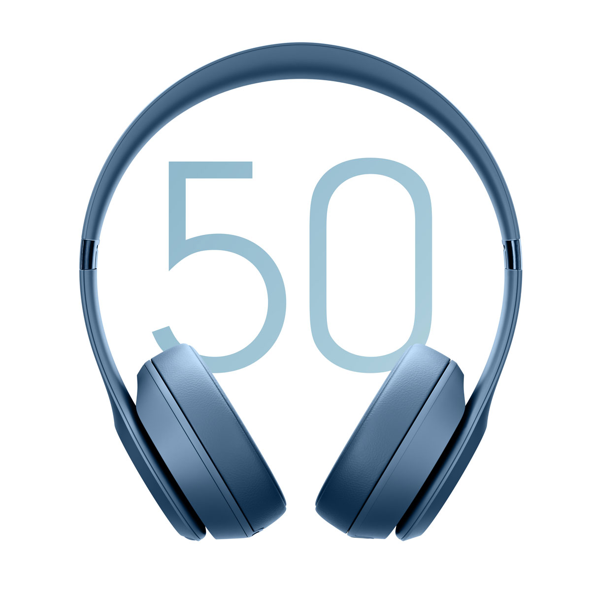 Beats Solo 4 - אוזניות קשת אלחוטיות בצבע כחול שנה אחריות ע״י היבואן הרשמי 