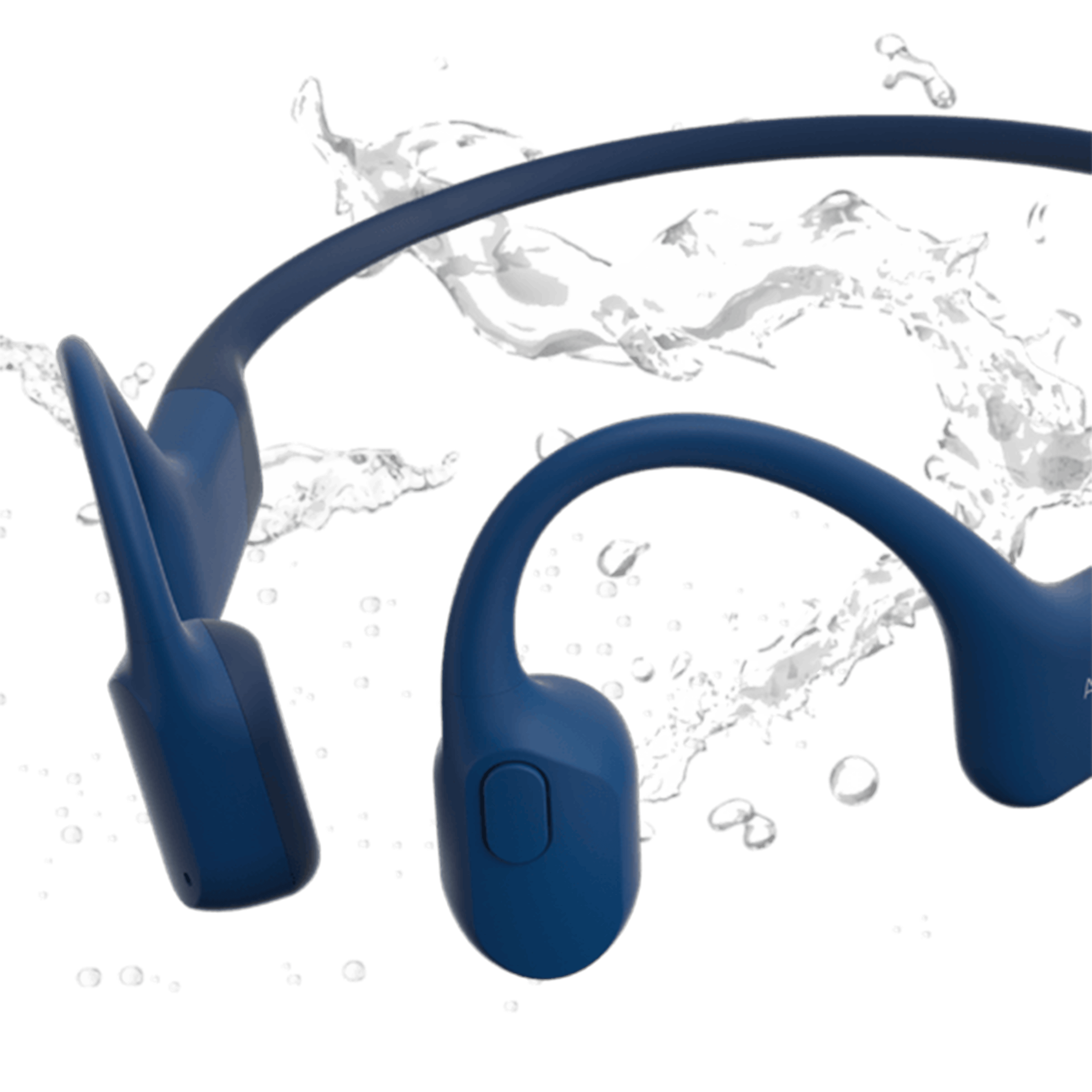 אוזניות עצם אלחוטיות Shockz OpenRun IP67 - צבע כחול שנתיים אחריות ע
