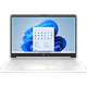 מחשב נייד HP Laptop 15s-fq5009nj / 8J105EA - Core i3-1215U 512GB SSD 8GB RAM Windows 11 - צבע לבן שנה אחריות ע"י היבואן הרשמי