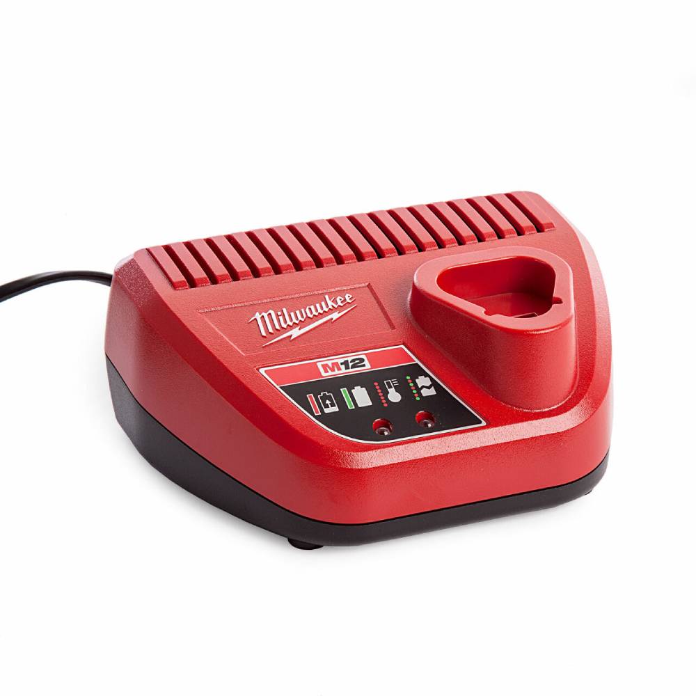 אקדח גריז מגרזת 12V עם 2 סוללות 4AH ומטען 2446-22-4AH / M12 GG MILWAUKEE