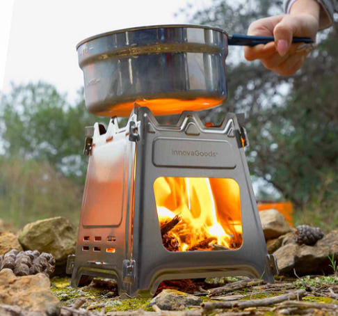 כירת קמפינג ניידת מתקפלת InnovaGoods
