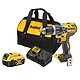 מברגה + מקדחה בראשלס רוטטת  DeWALT DCD796P1-5AH 18V XR Li-Ion Brushless – כולל סוללה 18V 5Ah ומטען מהיר