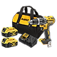 מברגה + מקדחה בראשלס רוטטת DeWALT DCD796P2-5AH 18V XR Li-Ion Brushless – כולל 2 סוללות 18V 5Ah ומטען מהיר