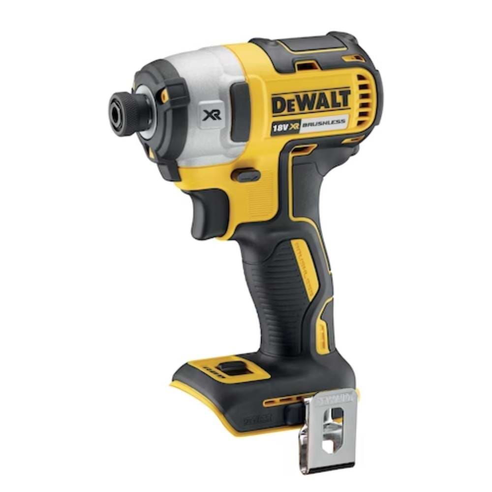סט DeWALT 18V הכולל מברגת אימפקט, מקדחה, פטישון ומשחזת זווית – כולל 3 סוללות 18V 5Ah ומטען מהיר 887/263/413/999/P3-5AH  DeWALT