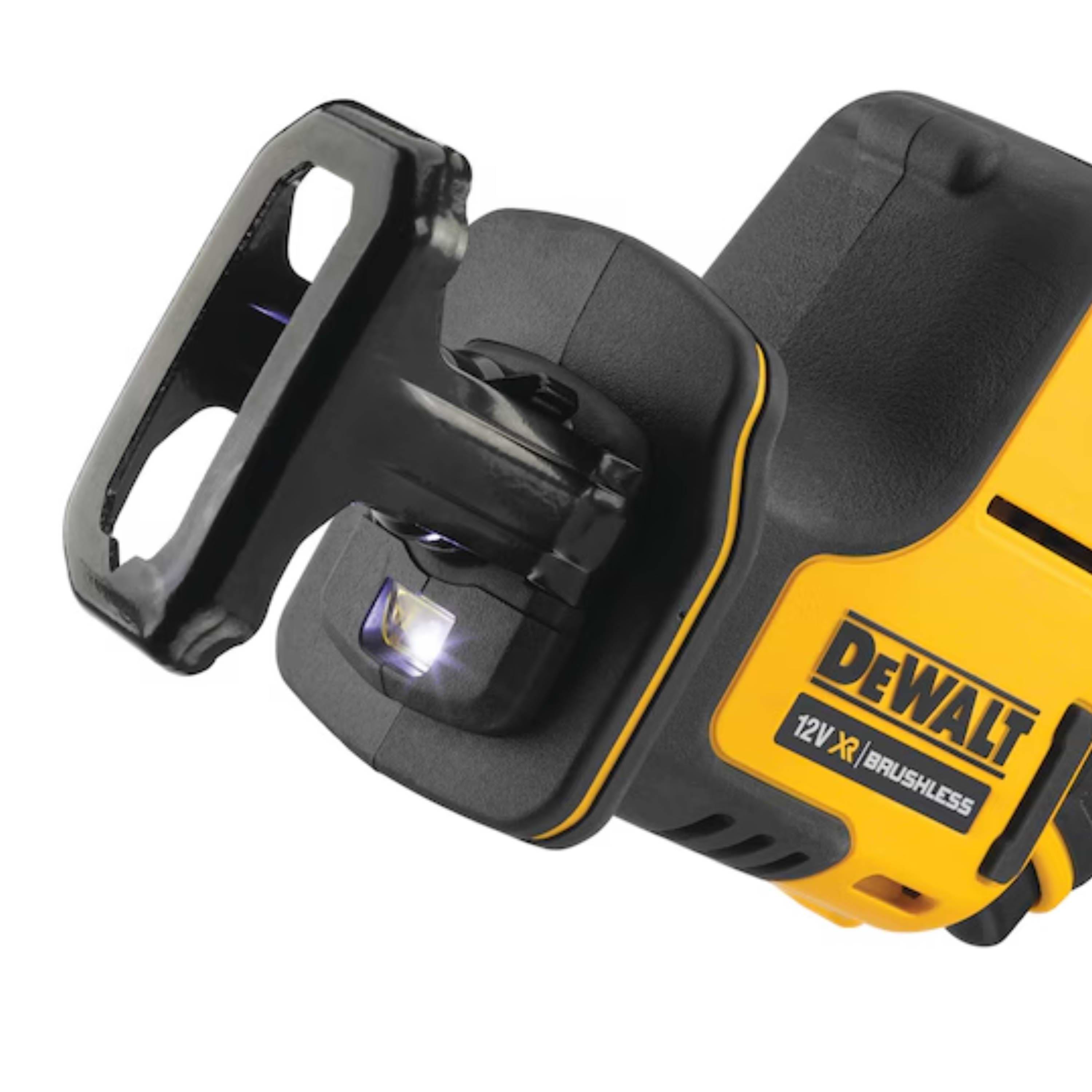 מסור חרב יד אחת 12V בראשלס DCS312N DeWALT- גוף בלבד