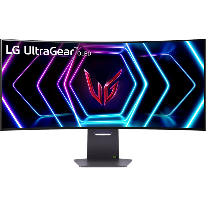 מסך מחשב גיימינג קעור 39'' LG UltraGear 39GS95QE-B G-Sync OLED UWQHD HDR10 0.03ms 240Hz - צבע שחור שלוש שנות אחריות עי היבואן הרשמי