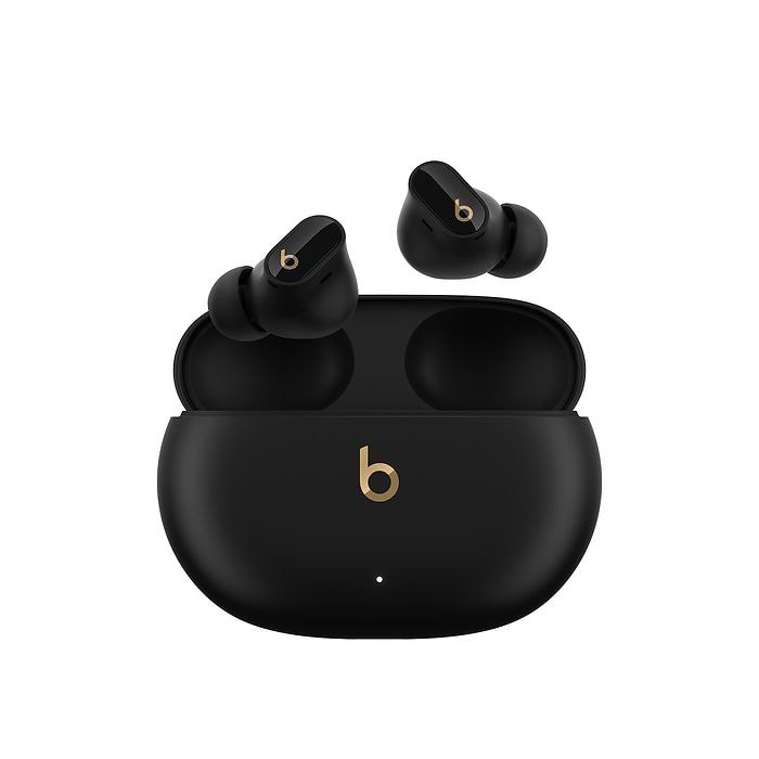 אוזניות Apple Beats Studio Buds+ True Wireless - צבע שחור/זהב שנה אחריות ע״י יבואן רשמי