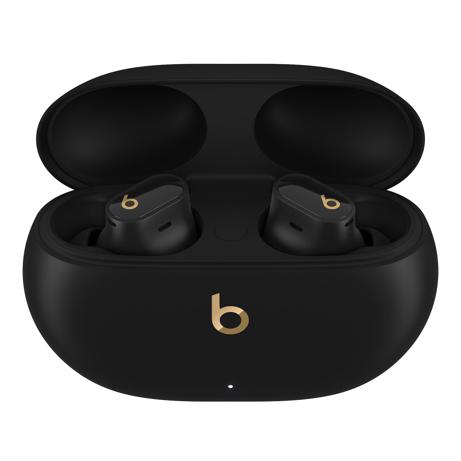 אוזניות Beats Studio Buds+ True Wireless - צבע שחור עם זהב שנה אחריות ע״י יבואן רשמי