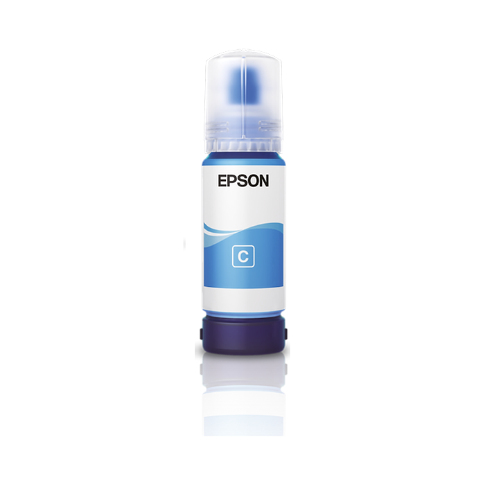 בקבוק דיו מקורי 70 מל Epson EcoTank 115 Cyan ink bottle - צבע תכלת