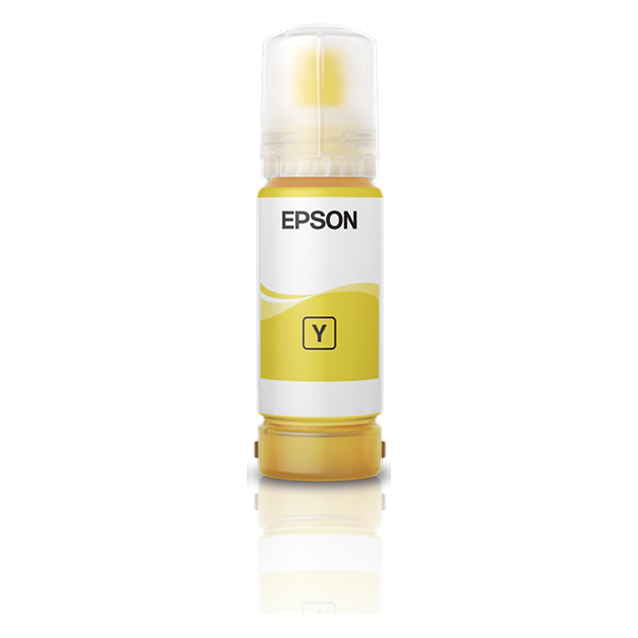 בקבוק דיו מקורי 70 מל Epson EcoTank 115 Yellow ink bottle - צבע צהוב