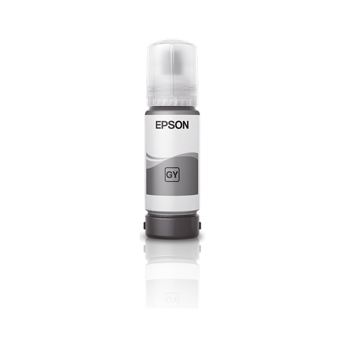 בקבוק דיו מקורי 70 מל Epson EcoTank 115 Grey ink bottle - צבע אפור