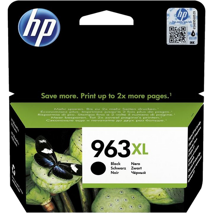 ראש דיו שחור HP 963XL/3JA30AE למדפסת דגם HP Officejet Pro 9013/9023