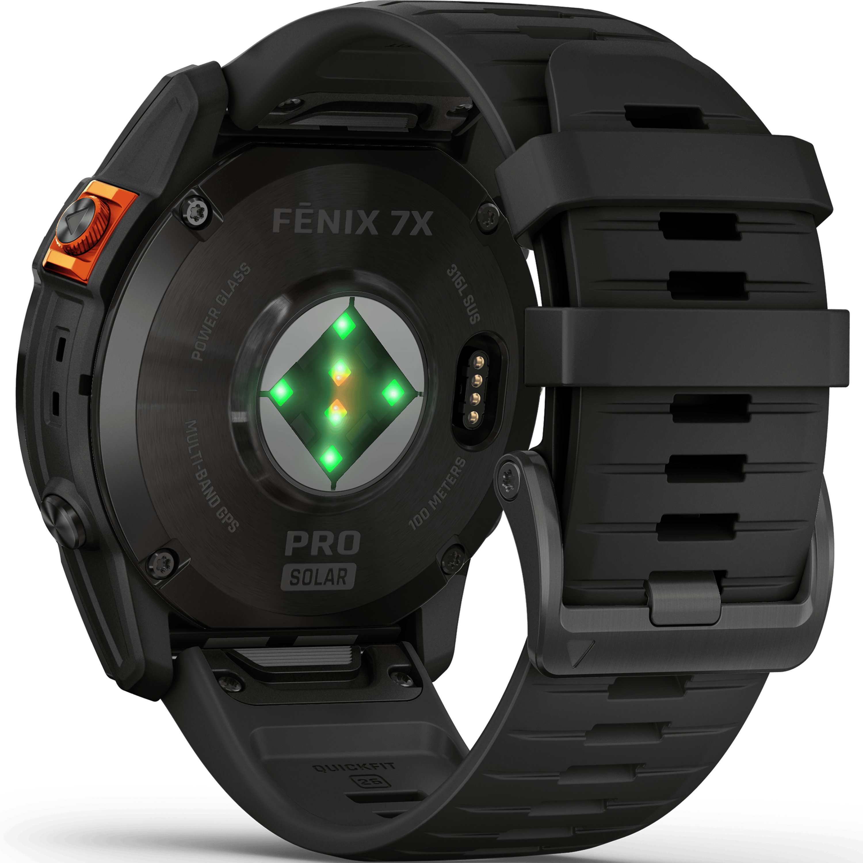 שעון ספורט חכם Garmin Fenix 7X Pro Solar 51mm - צבע שחור שנתיים אחריות ע