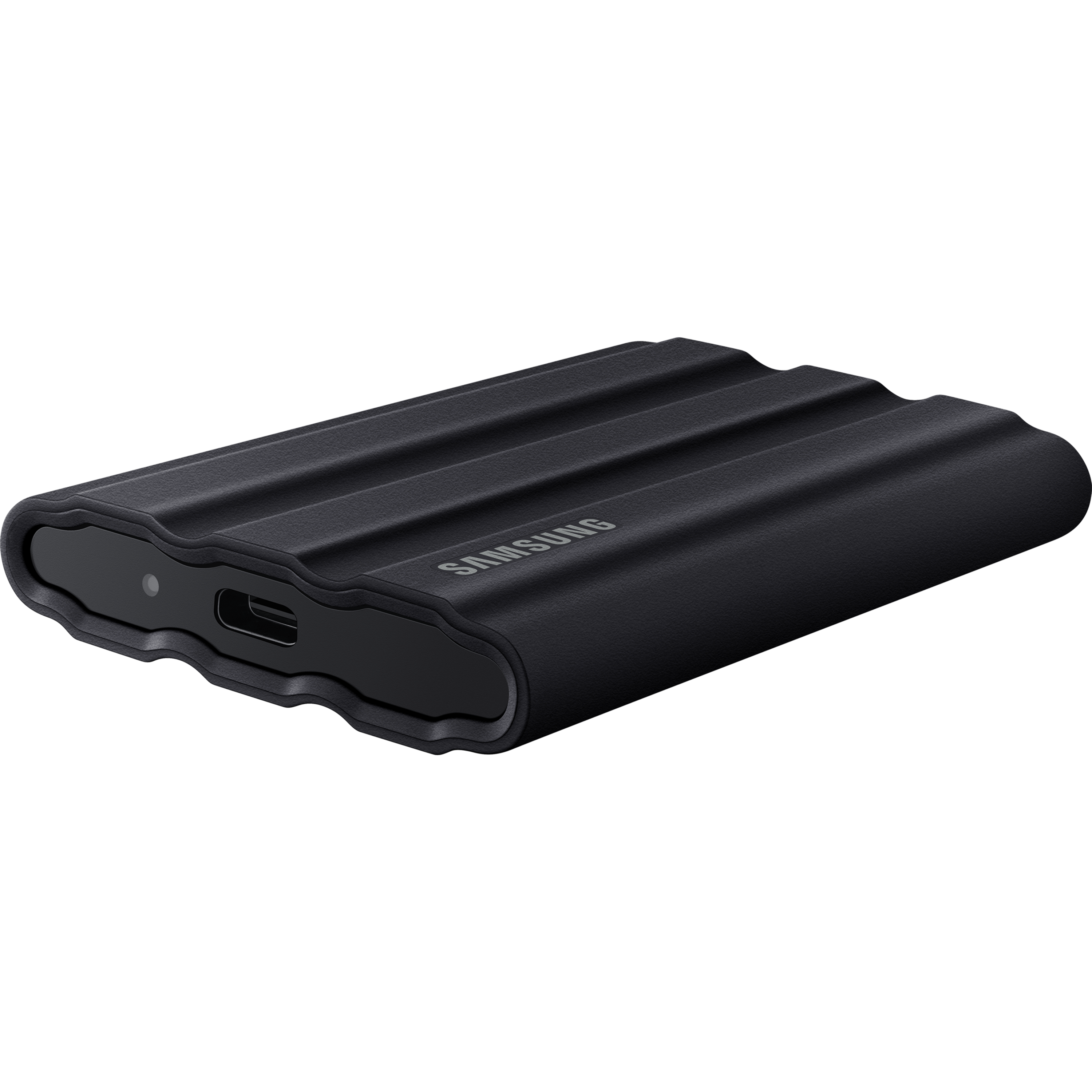 כונן SSD חיצוני נייד Samsung T7 Shield MU-PE1T0S/WW 1TB USB 3.2 Gen 2 IP65 - צבע שחור שלוש שנות אחריות ע