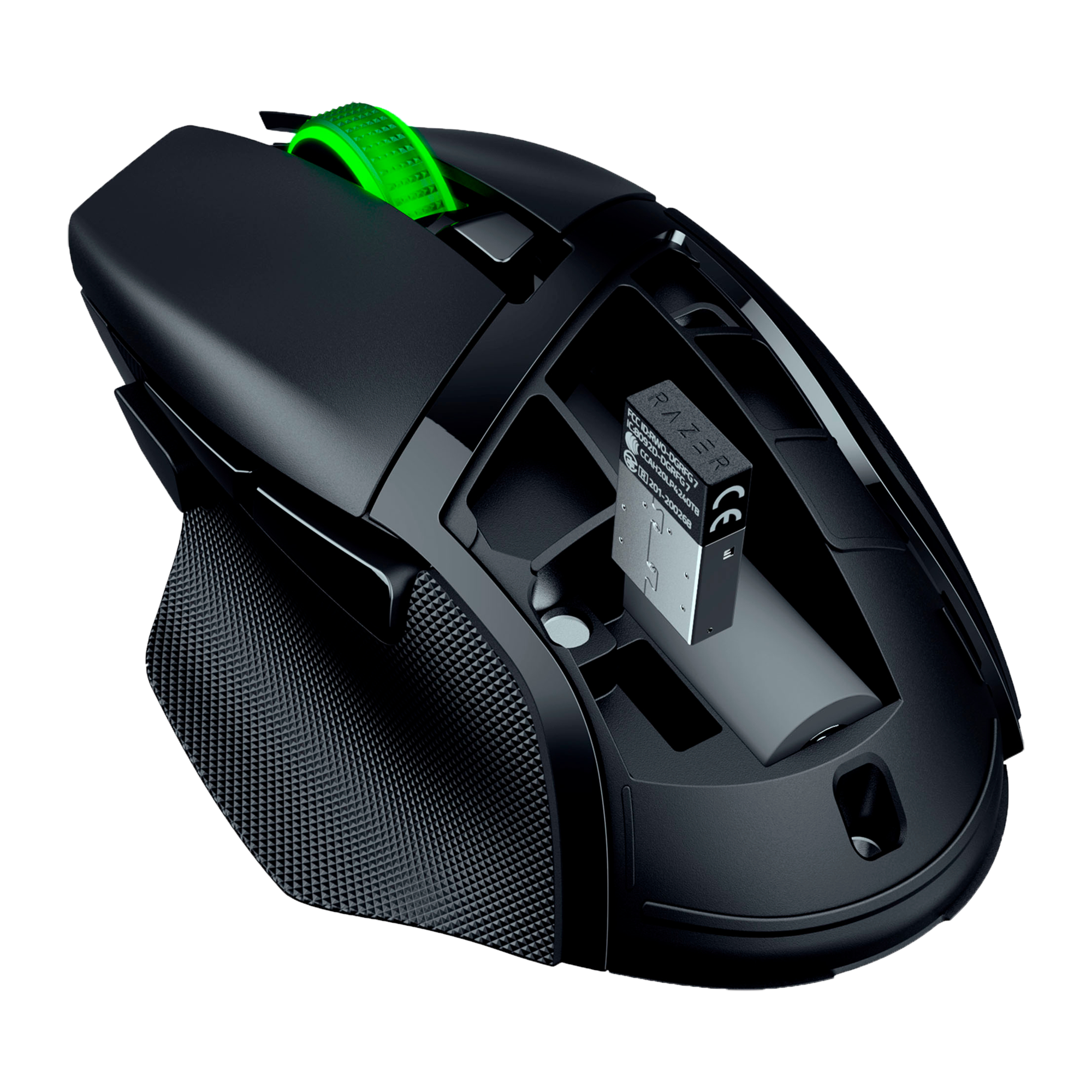 עכבר גיימינג אלחוטי Razer Basilisk V3 X HyperSpeed - צבע שחור שנתיים אחריות יבואן רשמי 