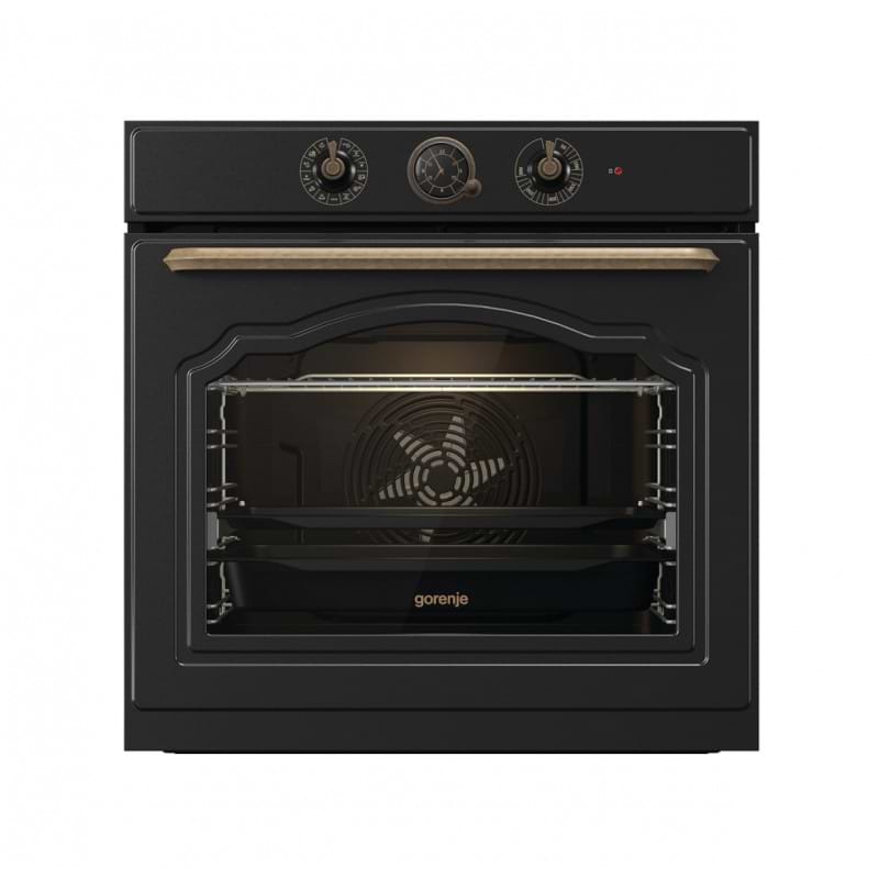 תנור אפייה בנוי 77 ליטר שחור דגם  GORENJE BOS67372CLB| אחריות יבואן רשמי