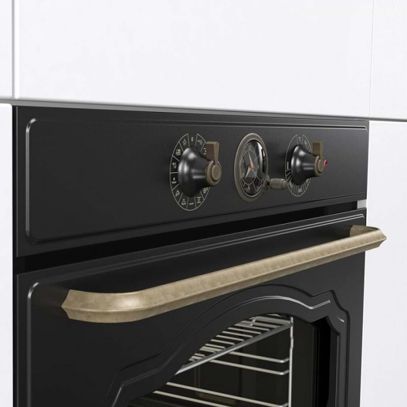 תנור אפייה בנוי 77 ליטר שחור דגם  GORENJE BOS67372CLB| אחריות יבואן רשמי