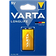 סוללת Varta Alkaline Longlife 9V 6LR61