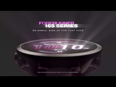 שעון ספורט חכם Garmin Forerunner 165 Music GPS 43mm - צבע סגול שנתיים אחריות ע