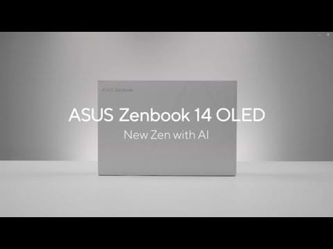 מחשב נייד עם מסך מגע Asus ZenBook 14 OLED UX3405MA-PZ279W - Core Ultra 9-155H 1TB SSD 32GB RAM Windows 11 - צבע כסוף שנה אחריות ע