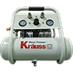 מדחס שקט ללא שמן 1 כ"ס עם מיכל 6 ליטר Krauss KR-1000S - אחריות ע"י היבואן הרשמי