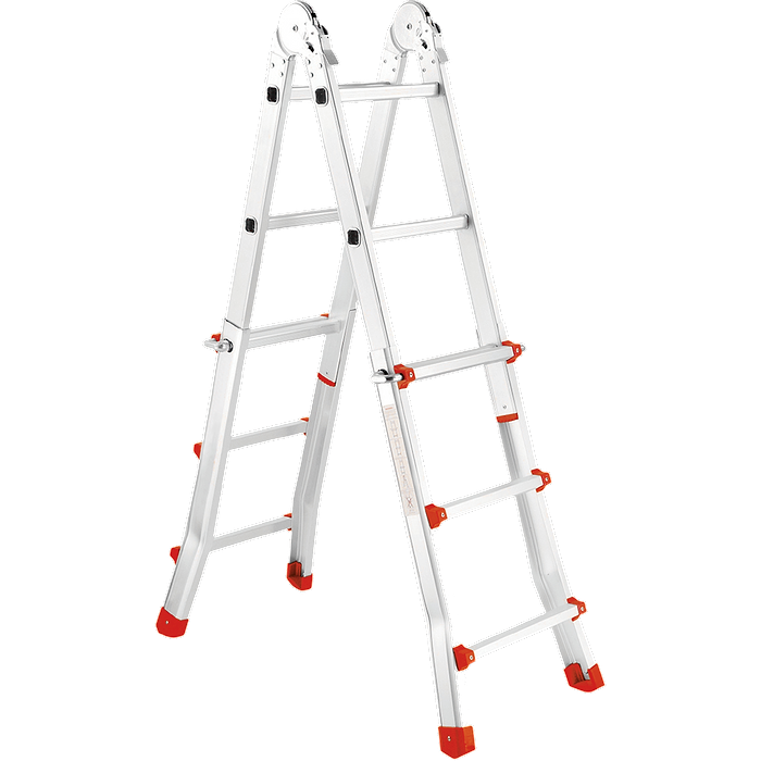 סולם טלסקופי תקני 4X5 שלבים Krauss KR-20X - אחריות עי היבואן הרשמי