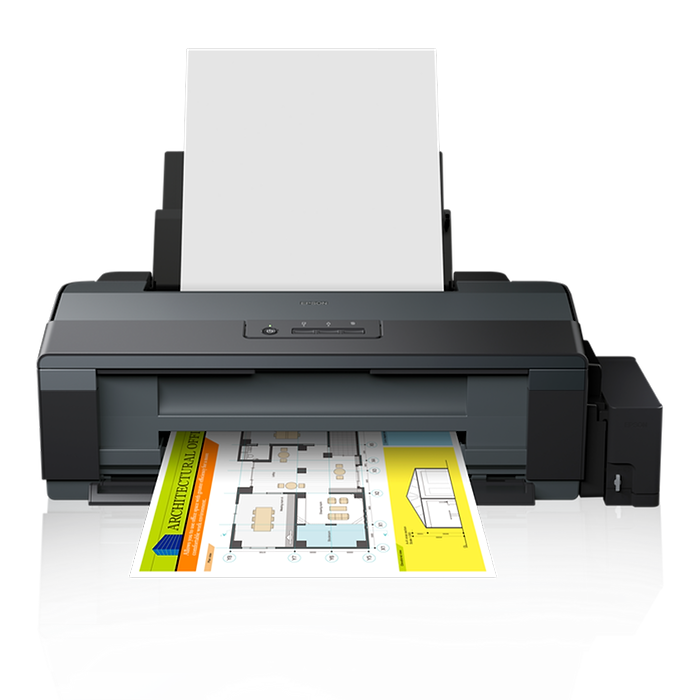 מדפסת אלחוטית Epson EcoTank L1300 - צבע שחור שלוש שנות אחריות עי היבואן הרשמי